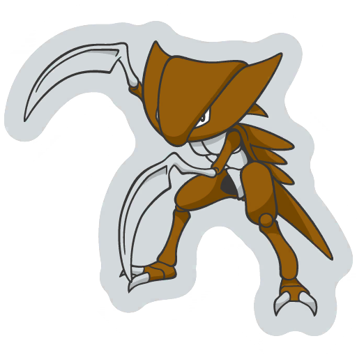 sticker flair kabutops 0141