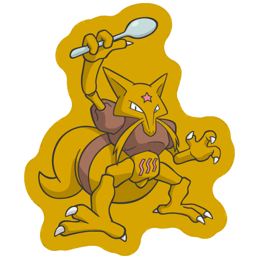 sticker flair kadabra 0064