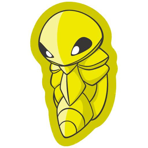 sticker flair kakuna 0014