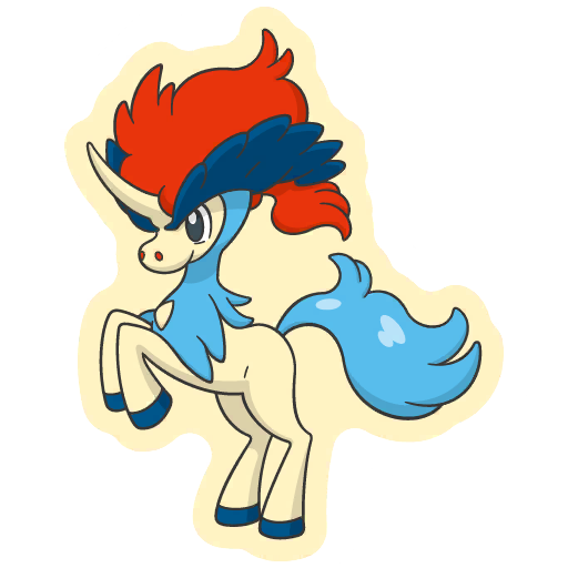 sticker flair keldeo 0647