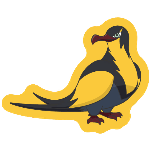 sticker flair kilowattrel 0941