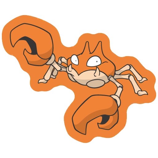 sticker flair krabby 0098