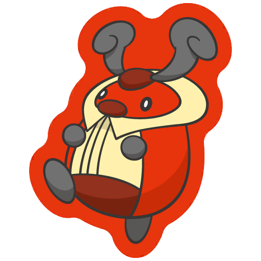 sticker flair kricketot 0401