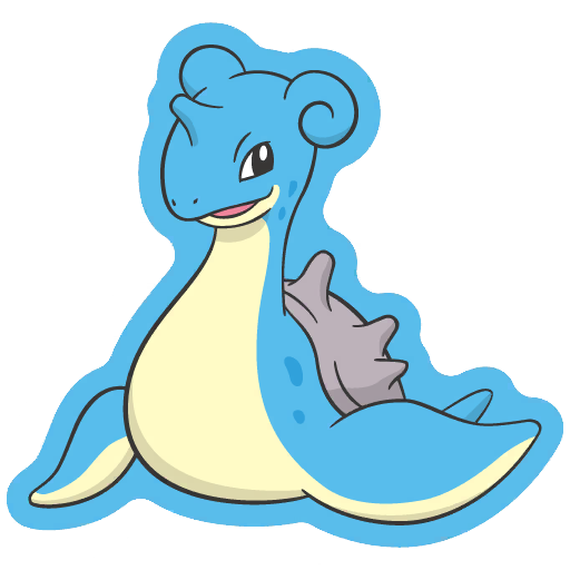 sticker flair lapras 0131