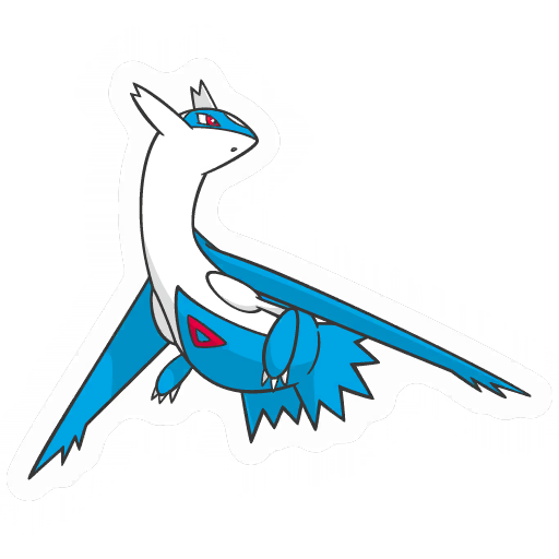 sticker flair latios 0381