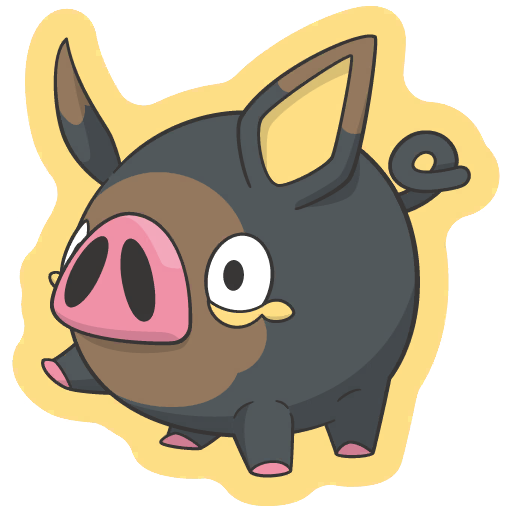 sticker flair lechonk 0915