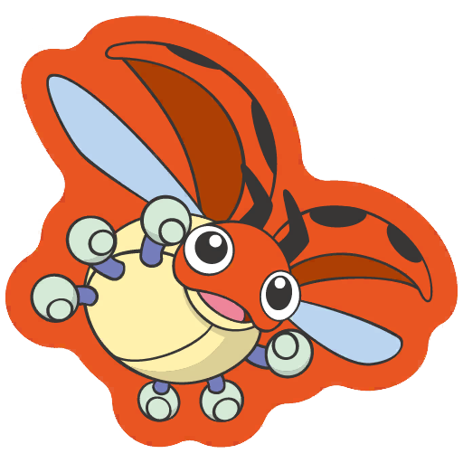 sticker flair ledyba 0165