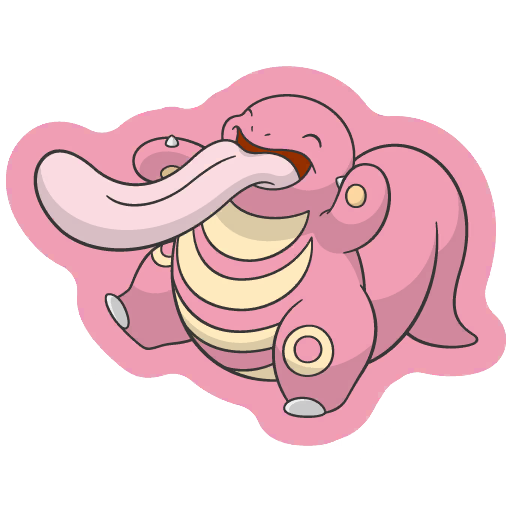 sticker flair lickitung 0108