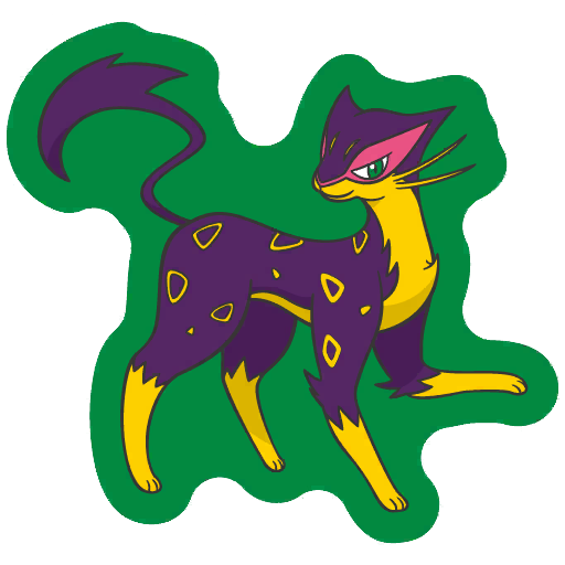 sticker flair liepard 0510