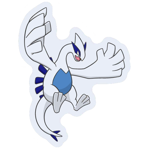 sticker flair lugia 0249