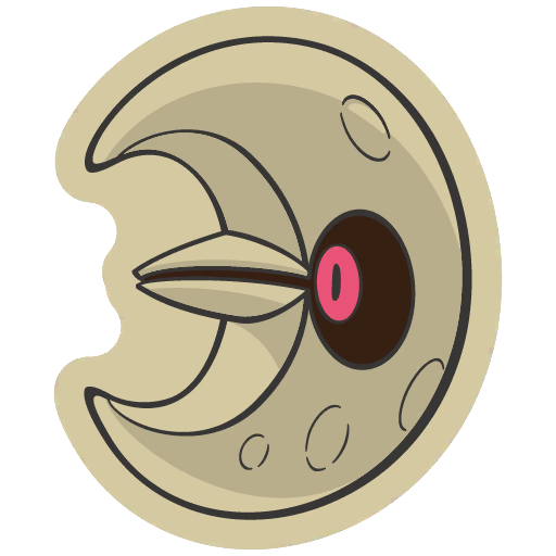 sticker flair lunatone 0337