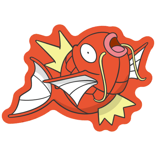sticker flair magikarp 0129