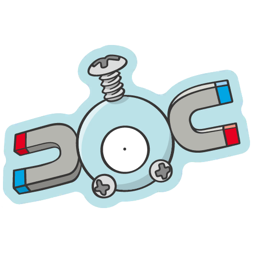 sticker flair magnemite 0081