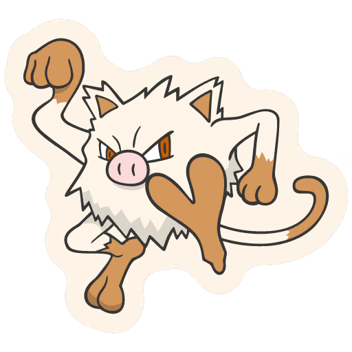 sticker flair mankey 0056