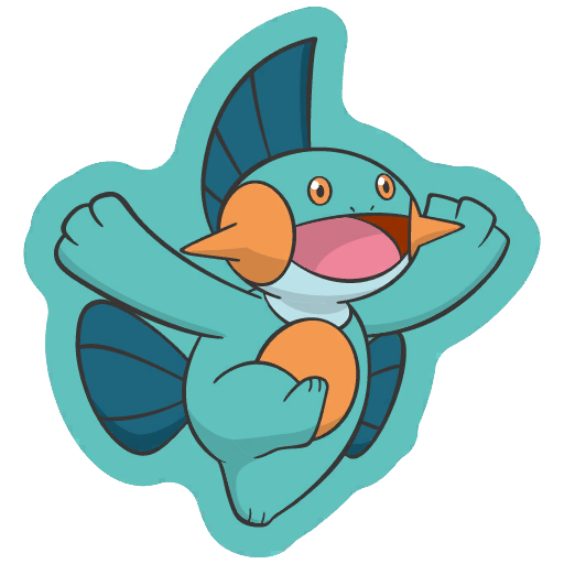 sticker flair marshtomp 0259