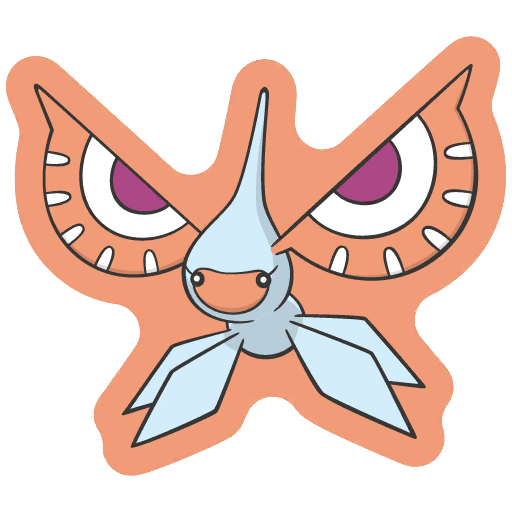 sticker flair masquerain 0284