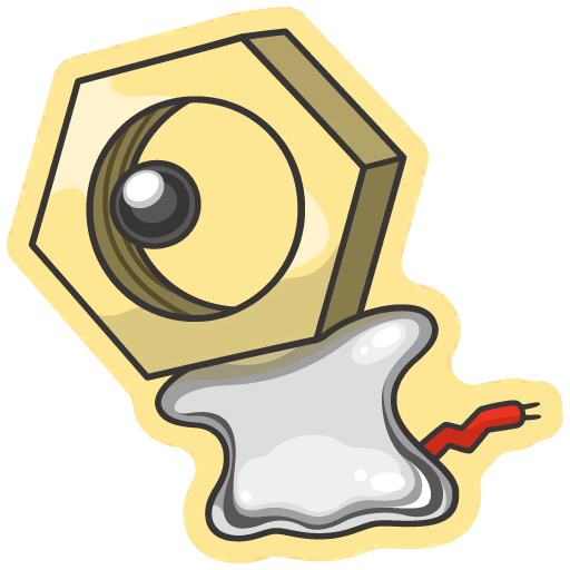 sticker flair meltan 0808