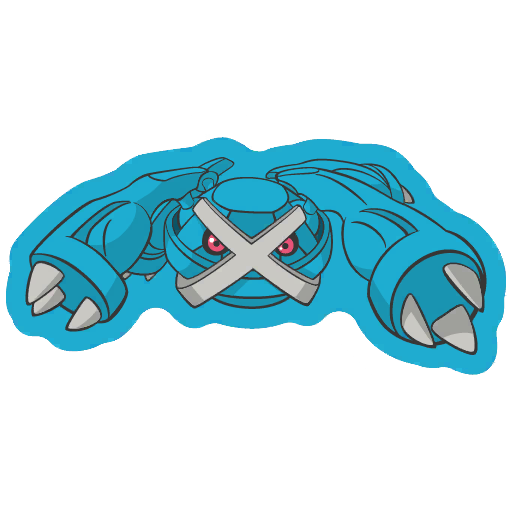 sticker flair metagross 0376