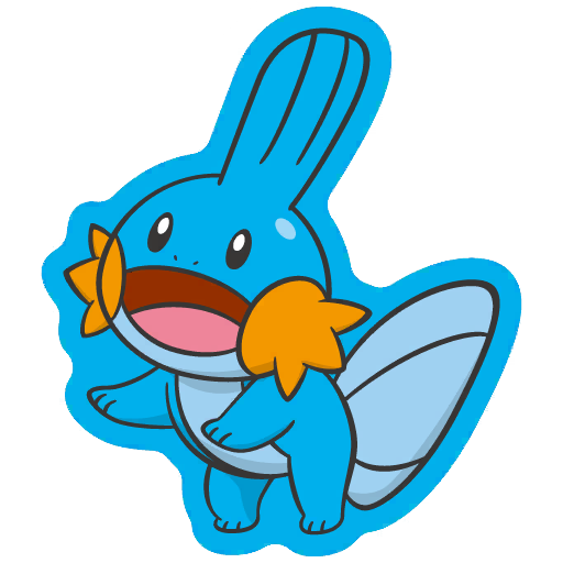 sticker flair mudkip 0258