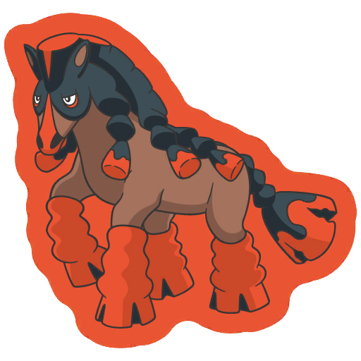 sticker flair mudsdale 0750