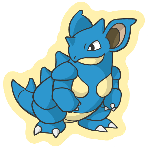 sticker flair nidoqueen 0031