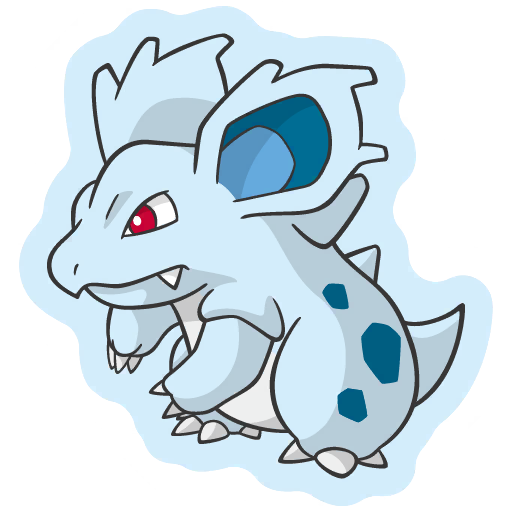sticker flair nidorina 0030