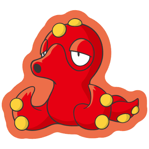 sticker flair octillery 0224
