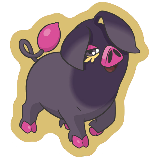 sticker flair oinkologne 0916