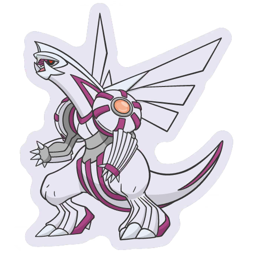 sticker flair palkia 0484