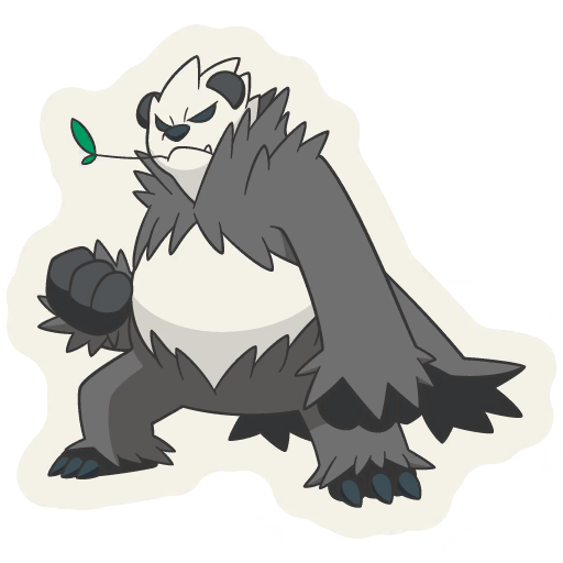 sticker flair pangoro 0675