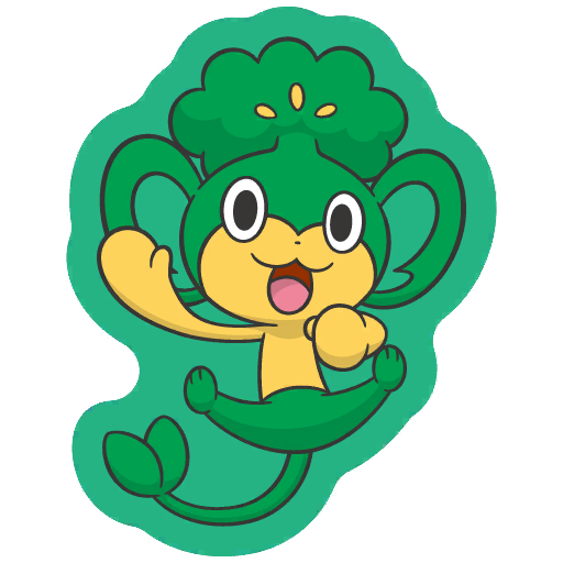 sticker flair pansage 0511