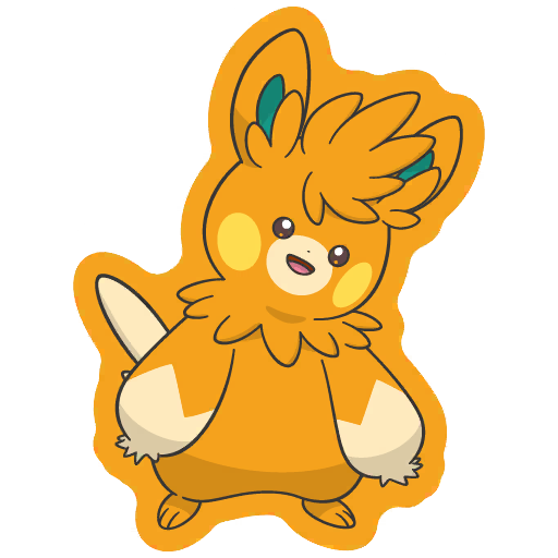 sticker flair pawmot 0923