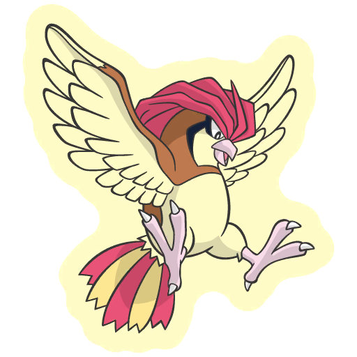 sticker flair pidgeotto 0017