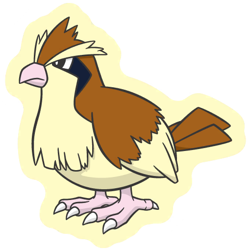 sticker flair pidgey 0016