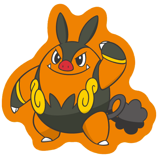 sticker flair pignite 0499