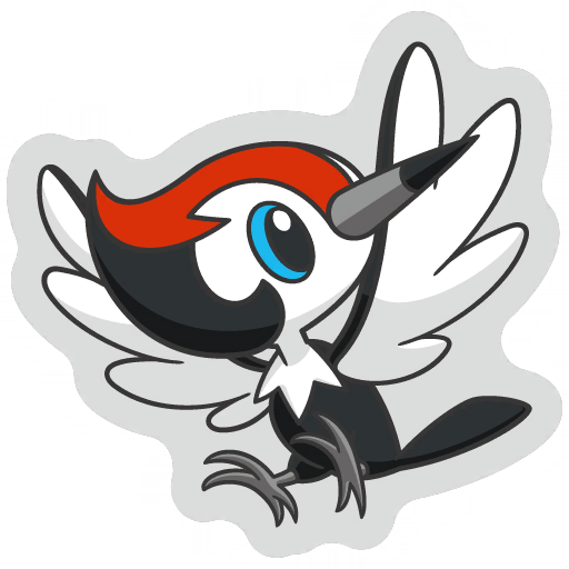 sticker flair pikipek 0731