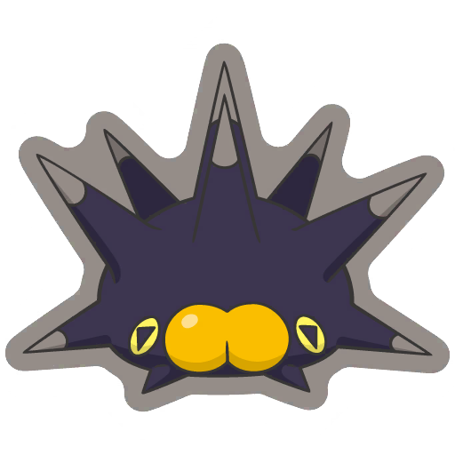 sticker flair pincurchin 0871