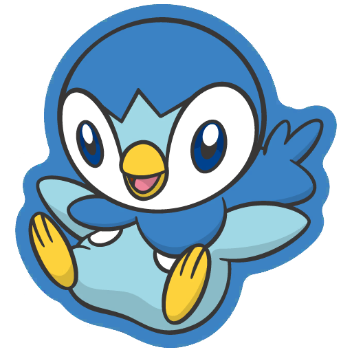 sticker flair piplup 0393