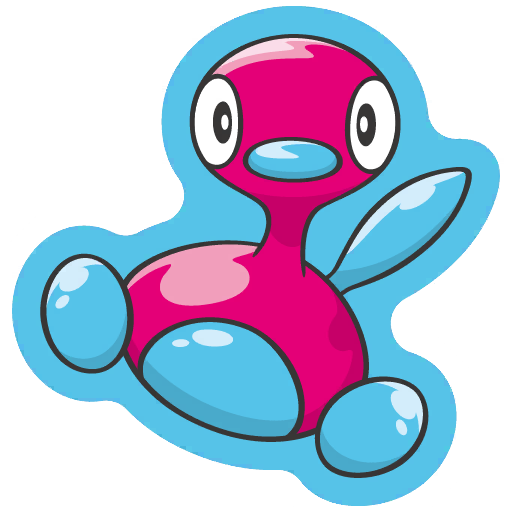 sticker flair porygon2 0233