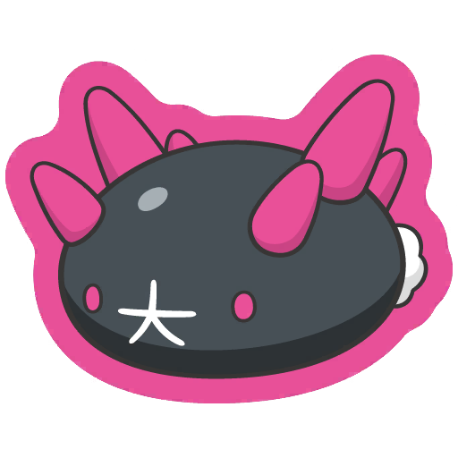 sticker flair pyukumuku 0771