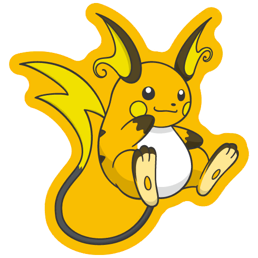 sticker flair raichu 0026