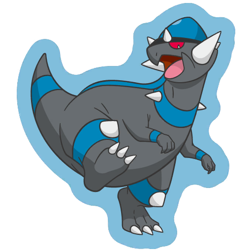 sticker flair rampardos 0409