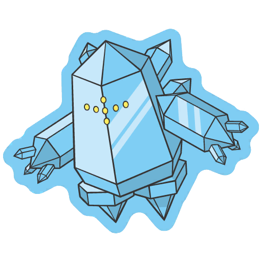 sticker flair regice 0378