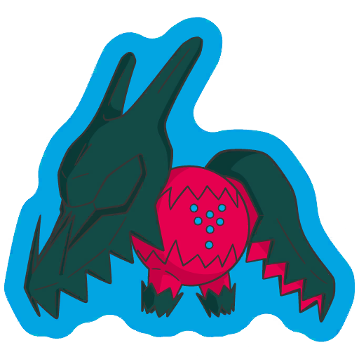 sticker flair regidrago 0895