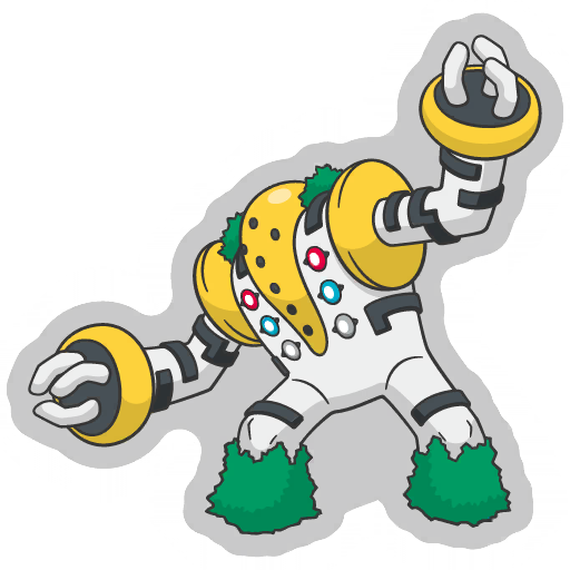 sticker flair regigigas 0486