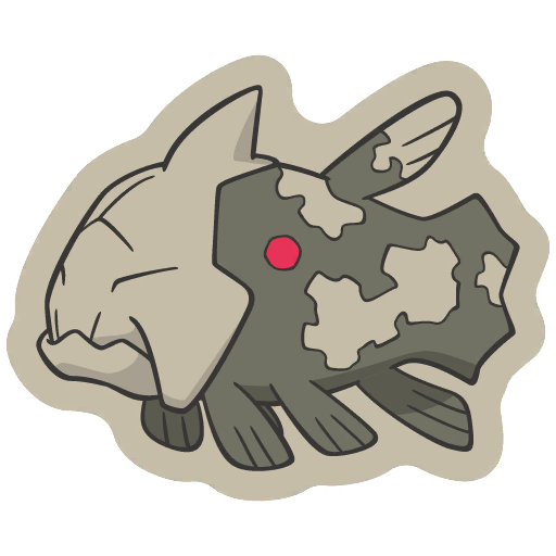 sticker flair relicanth 0369