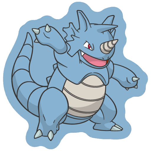 sticker flair rhydon 0112