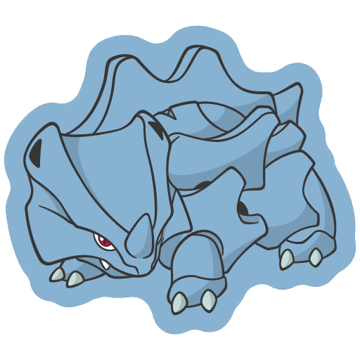 sticker flair rhyhorn 0111