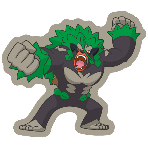 sticker flair rillaboom 0812