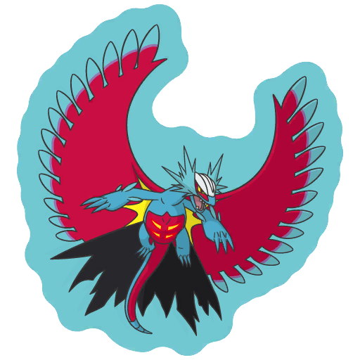 sticker flair roaring moon 1005